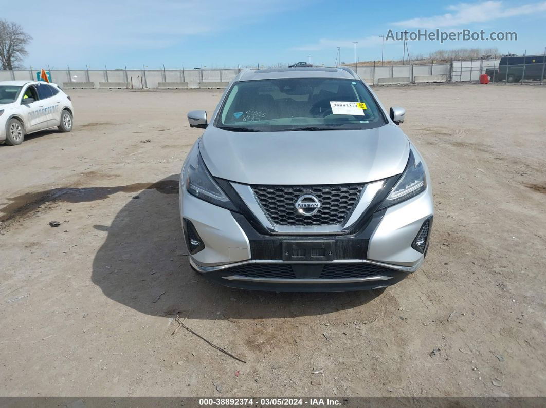 2019 Nissan Murano Platinum Silver vin: 5N1AZ2MSXKN143847