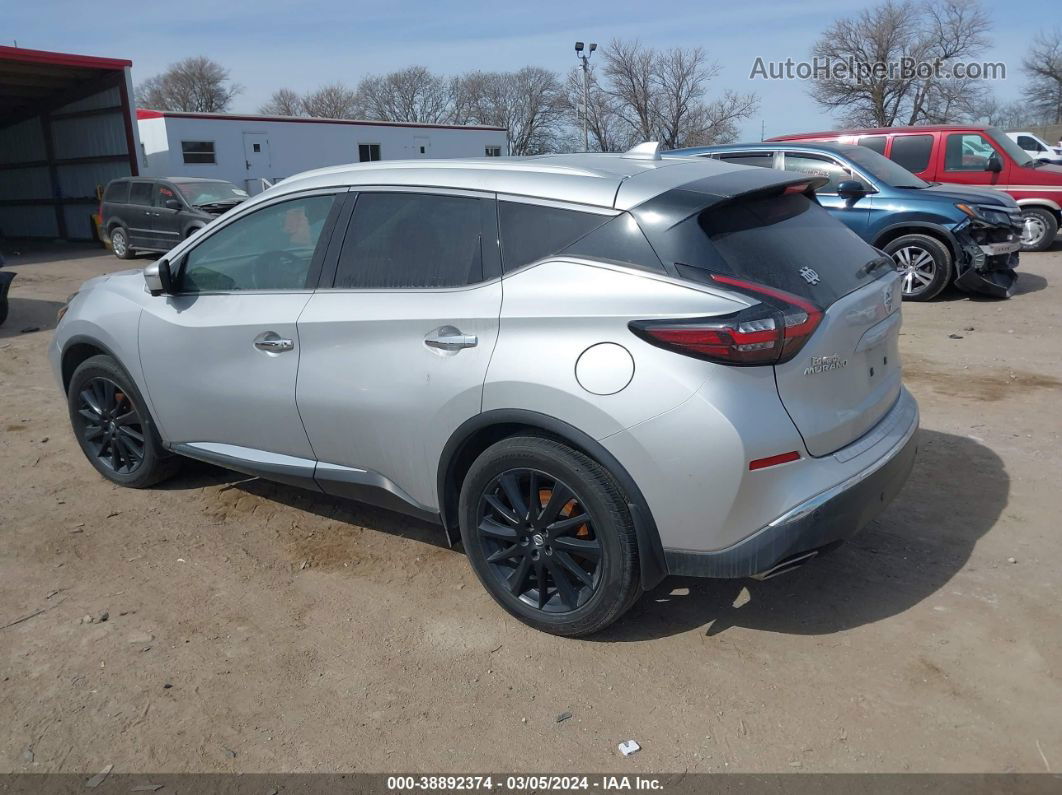 2019 Nissan Murano Platinum Серебряный vin: 5N1AZ2MSXKN143847