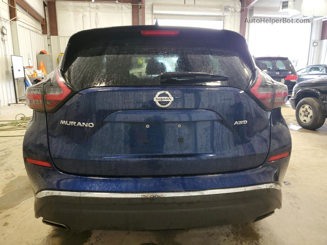 2019 Nissan Murano S Blue vin: 5N1AZ2MSXKN145274