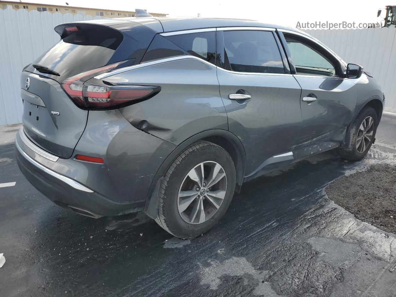 2019 Nissan Murano S Gray vin: 5N1AZ2MSXKN146456