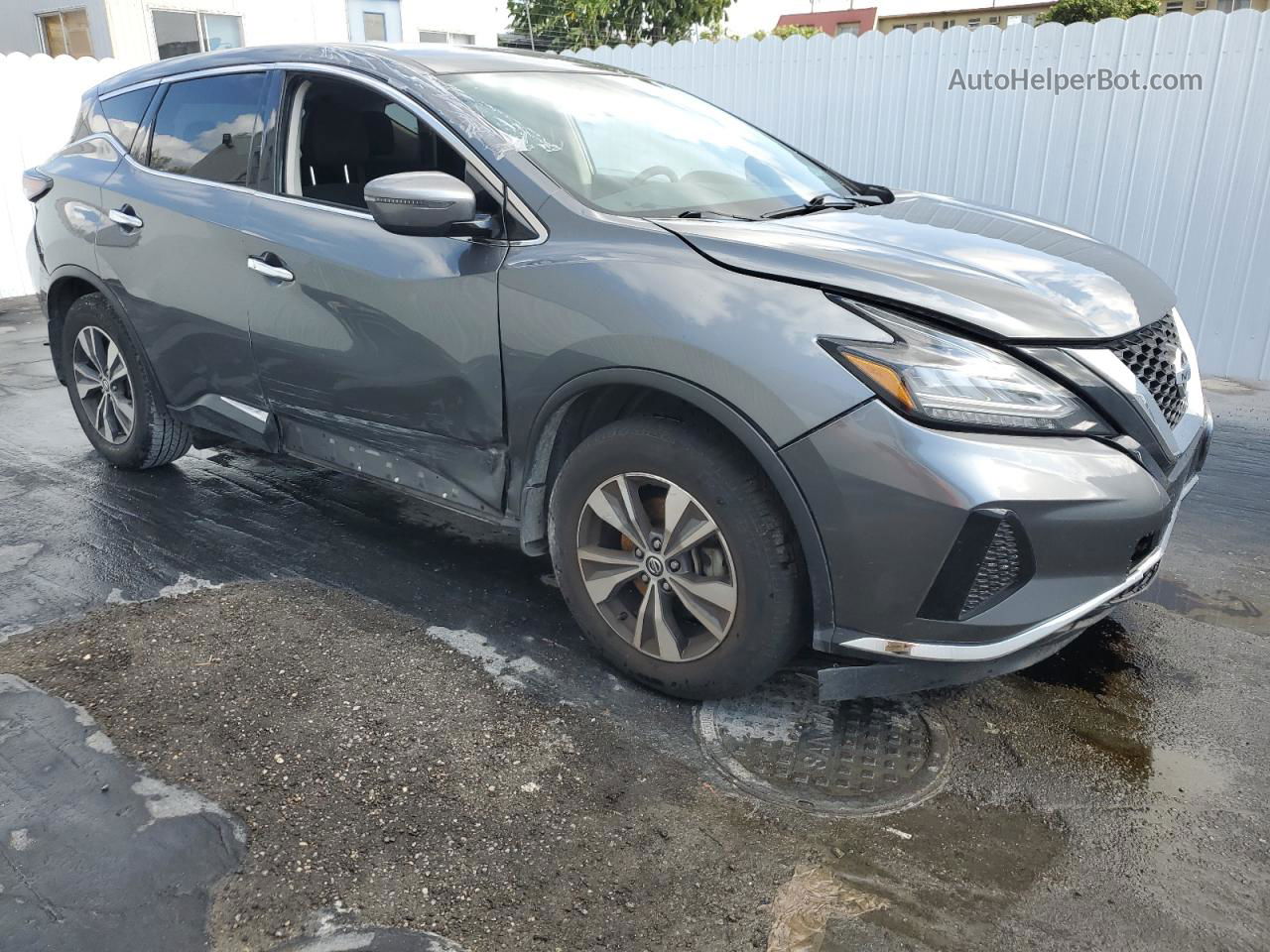 2019 Nissan Murano S Серый vin: 5N1AZ2MSXKN146456