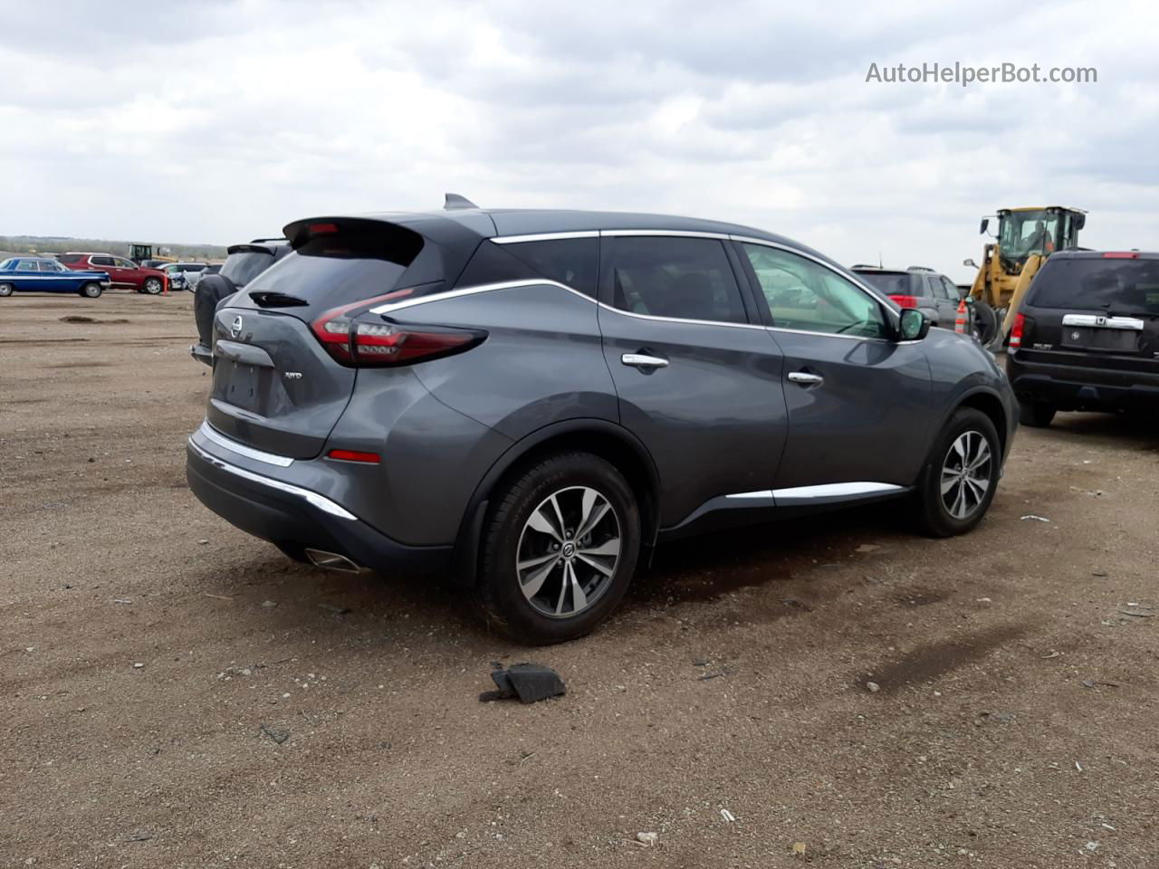 2019 Nissan Murano S Серый vin: 5N1AZ2MSXKN153004