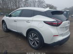 2019 Nissan Murano Sl White vin: 5N1AZ2MSXKN159174