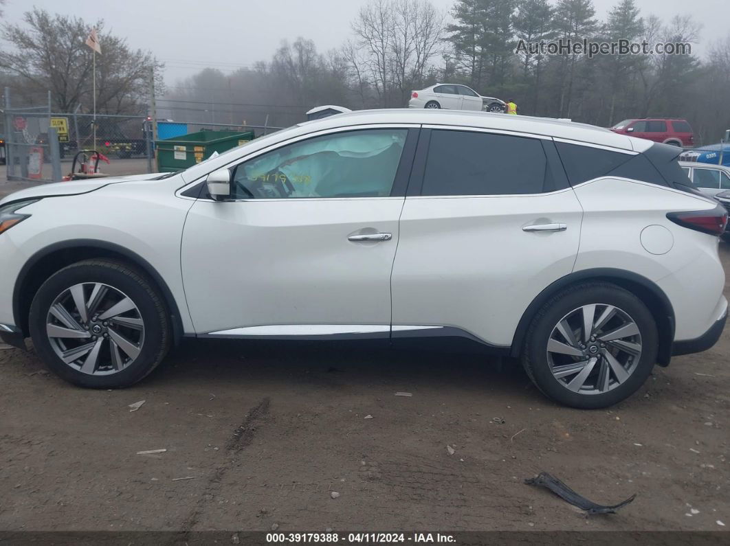 2019 Nissan Murano Sl Белый vin: 5N1AZ2MSXKN159174