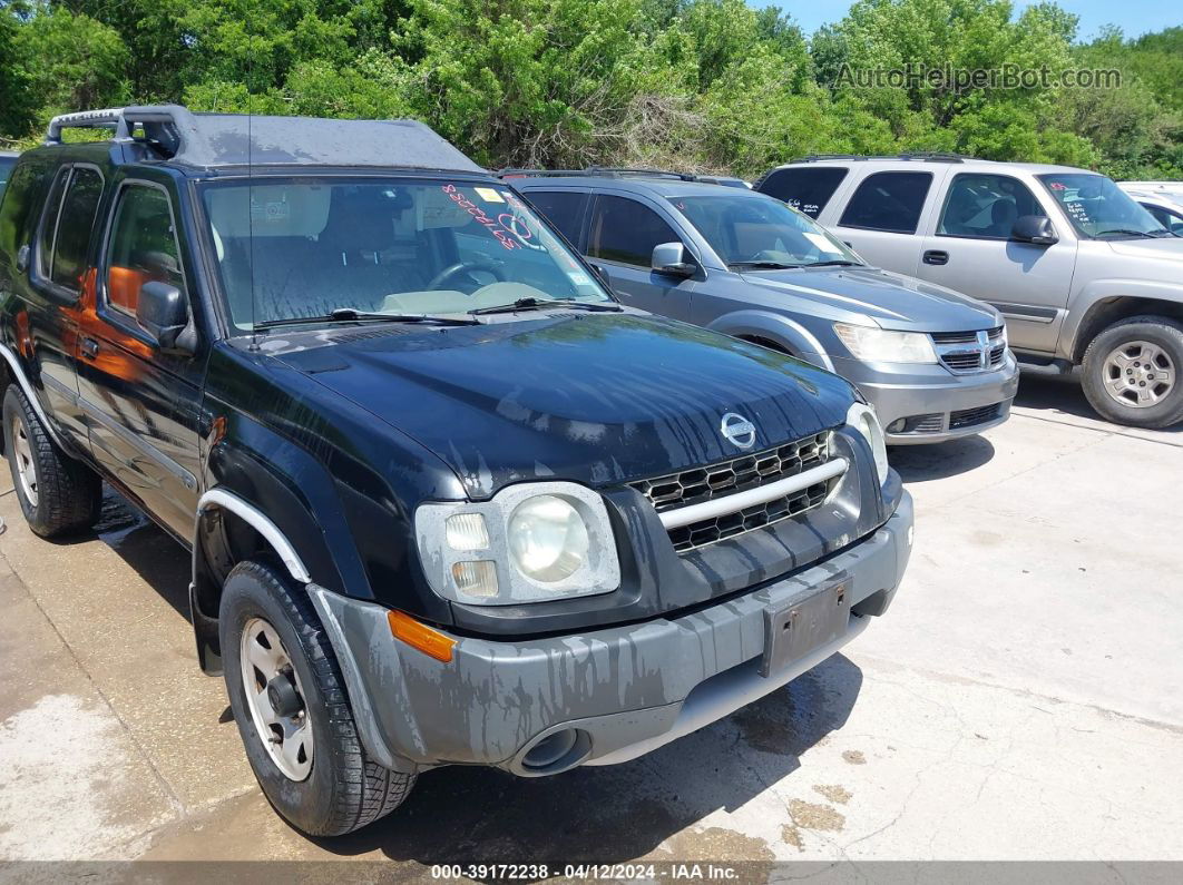 2003 Nissan Xterra Xe I4 Black vin: 5N1DD28T03C639056