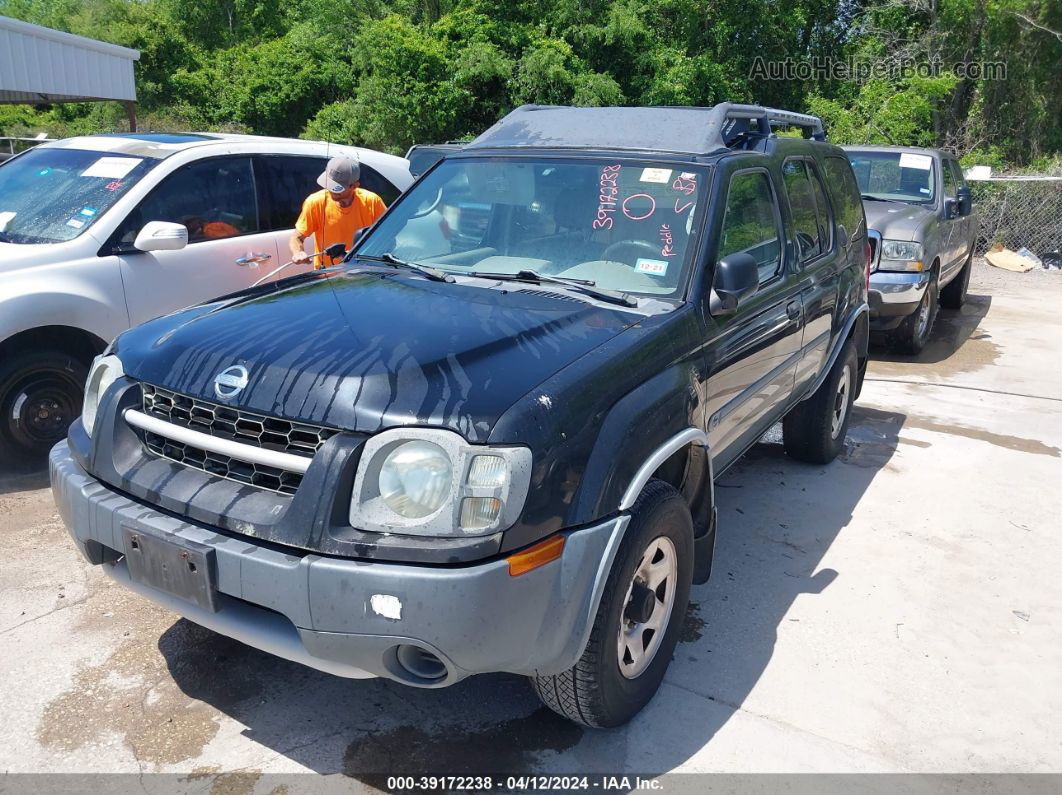 2003 Nissan Xterra Xe I4 Black vin: 5N1DD28T03C639056