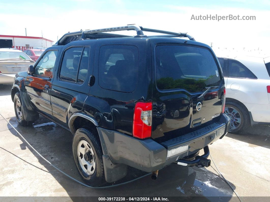 2003 Nissan Xterra Xe I4 Black vin: 5N1DD28T03C639056