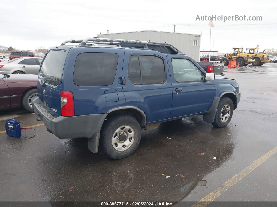 2003 Nissan Xterra Xe Blue vin: 5N1DD28T23C693541