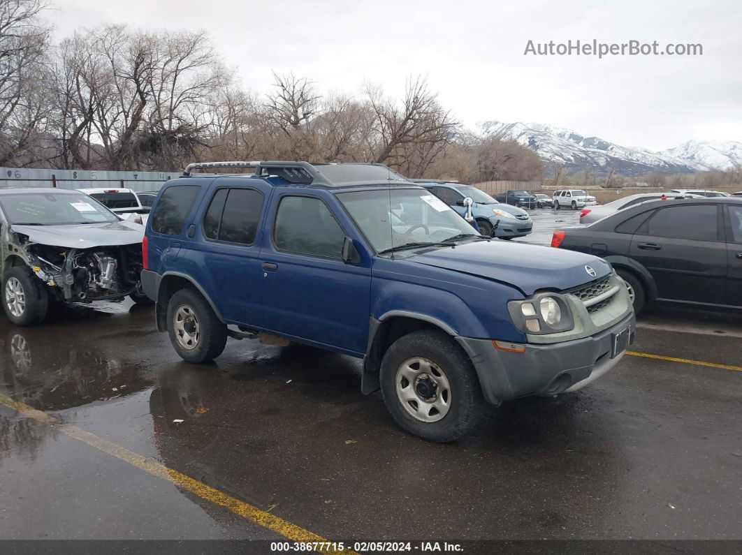 2003 Nissan Xterra Xe Синий vin: 5N1DD28T23C693541