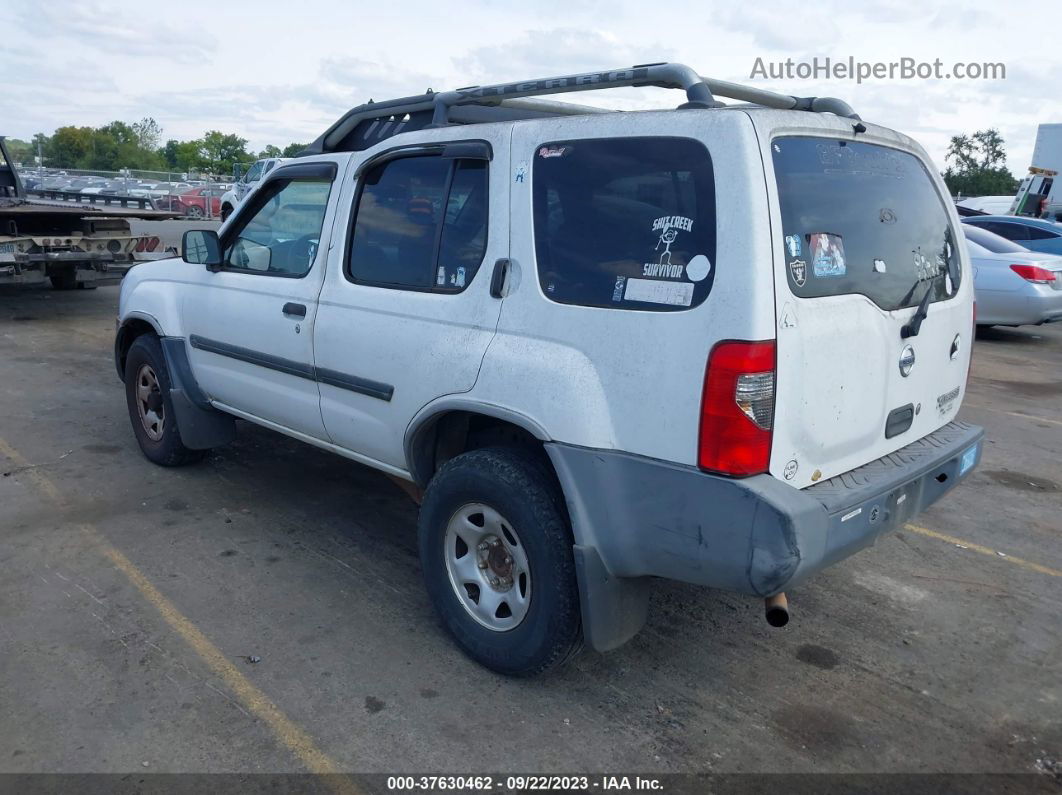 2003 Nissan Xterra Xe White vin: 5N1DD28T93C680818