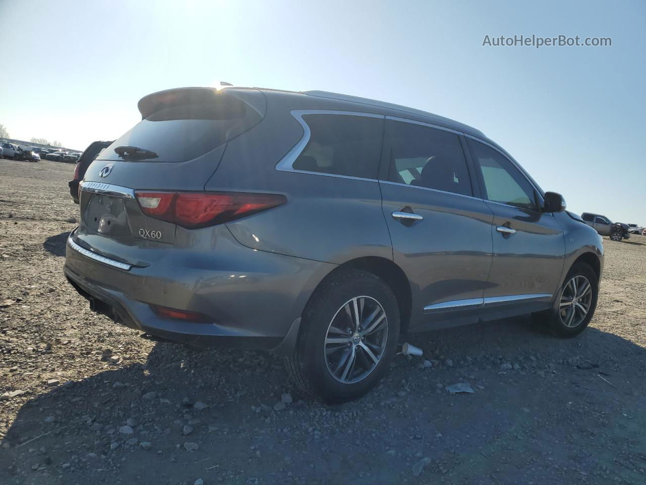 2017 Infiniti Qx60  Charcoal vin: 5N1DL0MM0HC502552