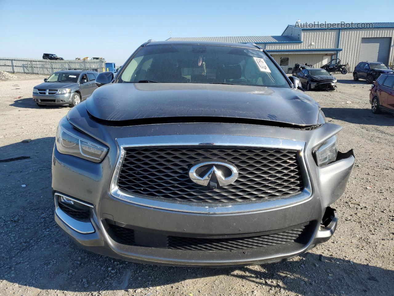 2017 Infiniti Qx60  Charcoal vin: 5N1DL0MM0HC502552