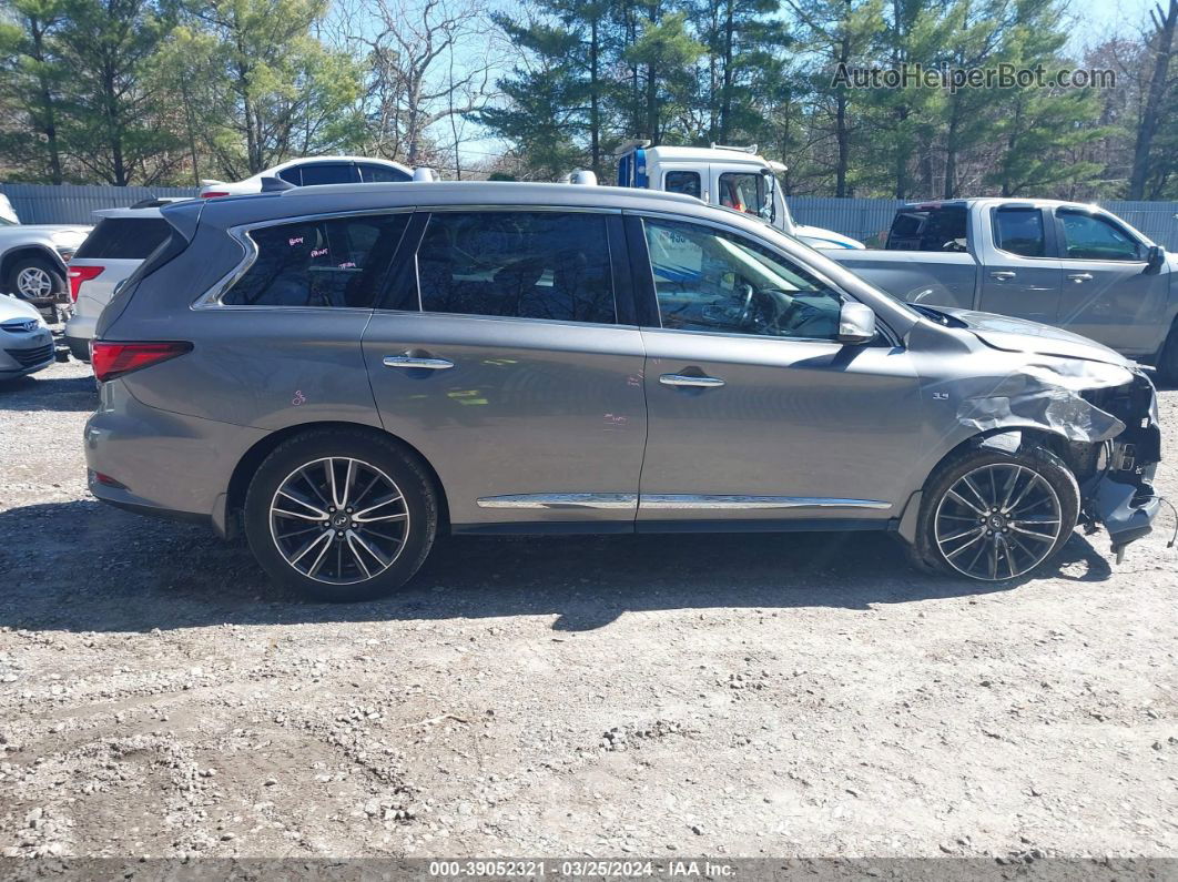 2017 Infiniti Qx60   Gray vin: 5N1DL0MM0HC507945