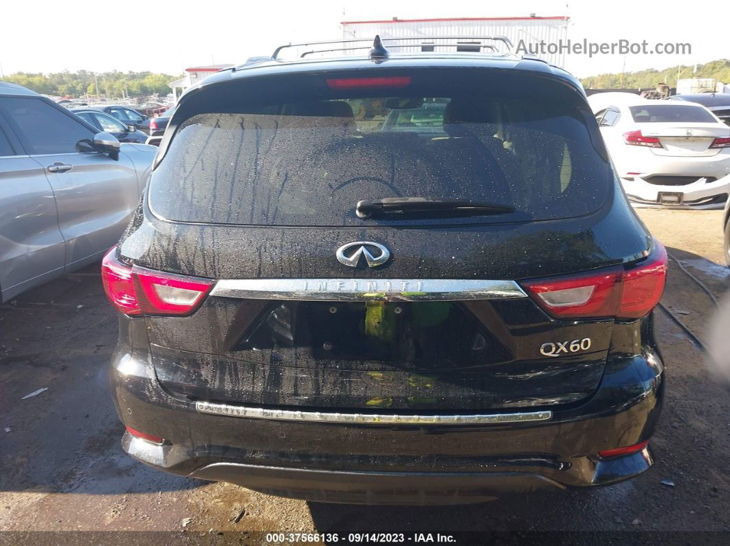 2017 Infiniti Qx60   Черный vin: 5N1DL0MM0HC510568