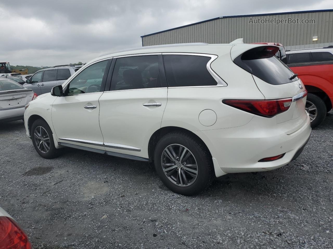 2017 Infiniti Qx60  White vin: 5N1DL0MM0HC512725