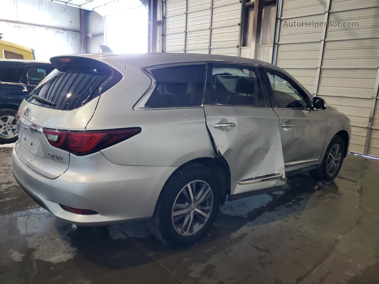 2020 Infiniti Qx60 Luxe Silver vin: 5N1DL0MM0LC500874