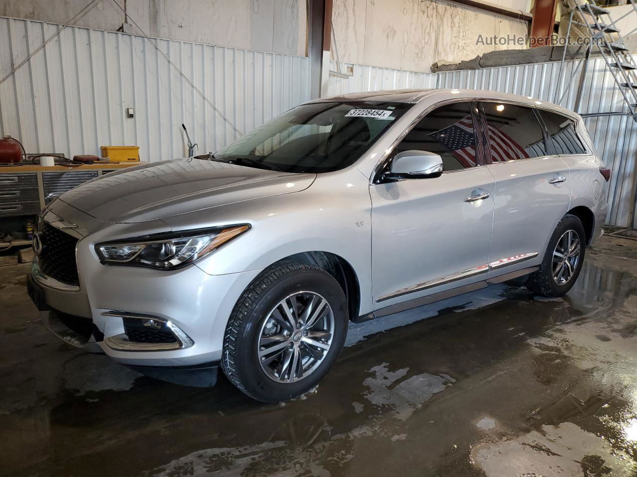 2020 Infiniti Qx60 Luxe Silver vin: 5N1DL0MM0LC500874