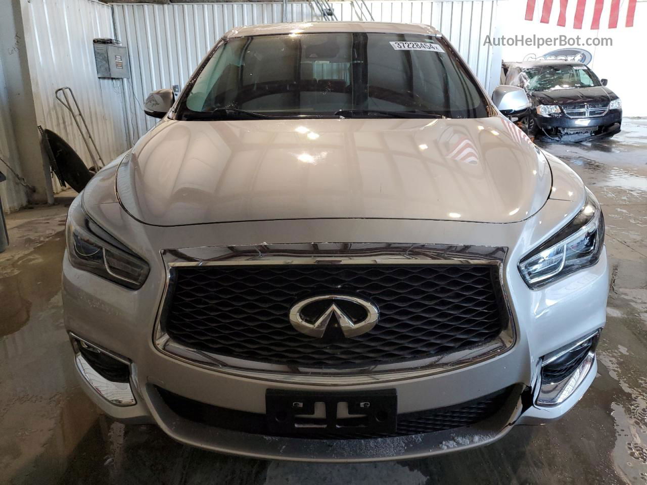 2020 Infiniti Qx60 Luxe Silver vin: 5N1DL0MM0LC500874