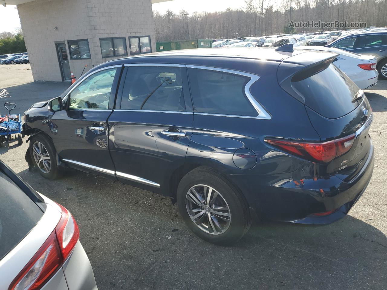 2020 Infiniti Qx60 Luxe Blue vin: 5N1DL0MM0LC505427