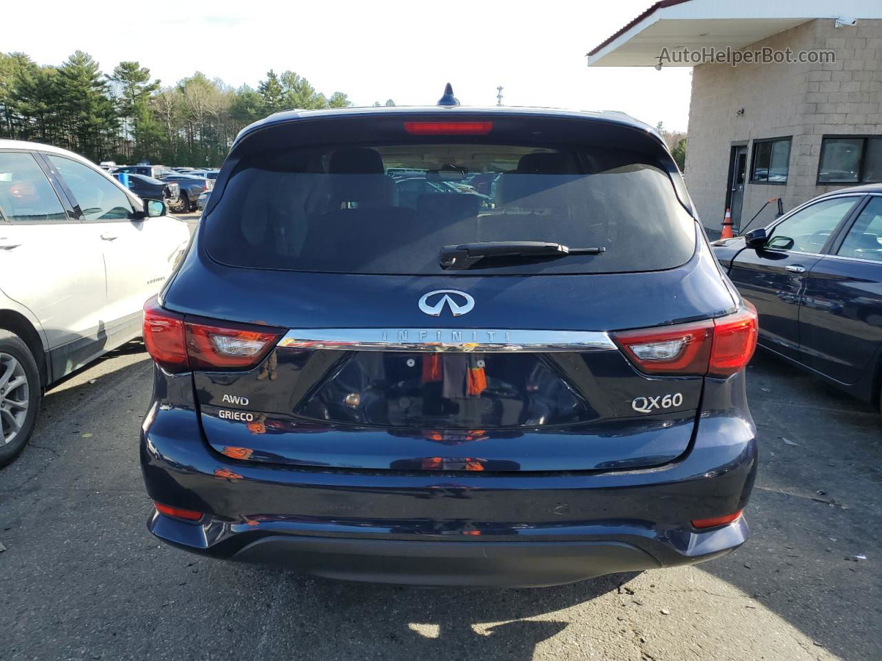 2020 Infiniti Qx60 Luxe Blue vin: 5N1DL0MM0LC505427