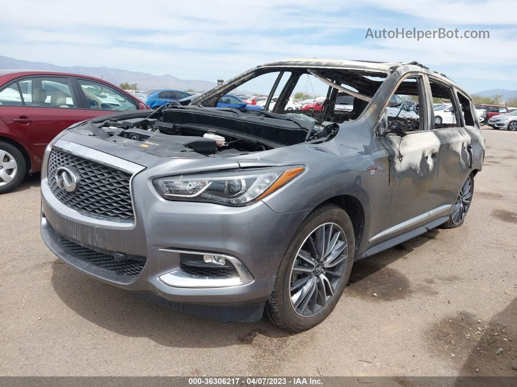 2020 Infiniti Qx60 Luxe Gray vin: 5N1DL0MM0LC509302