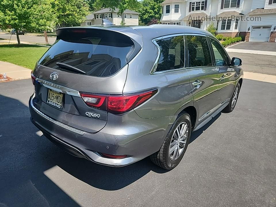 2020 Infiniti Qx60 Luxe Gray vin: 5N1DL0MM0LC513530