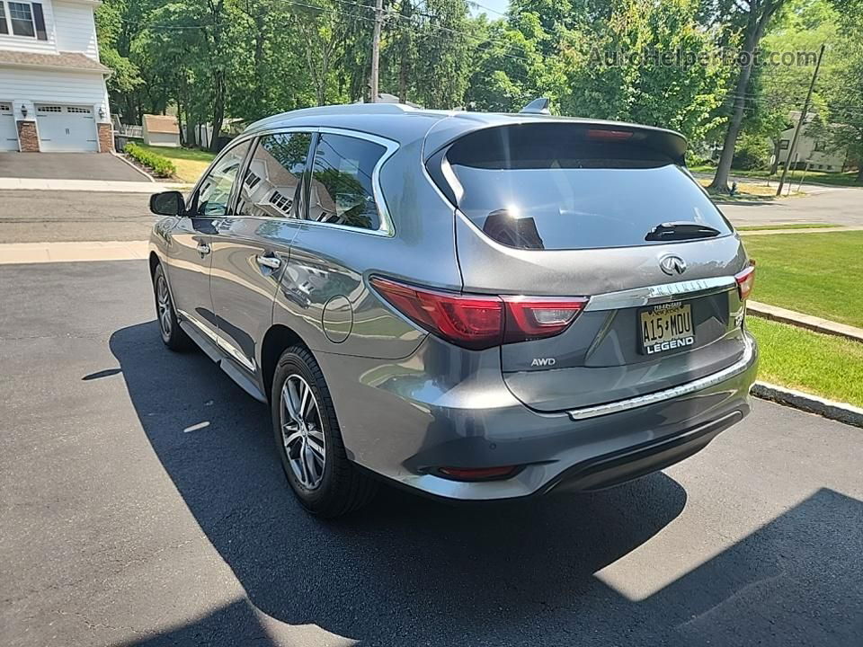 2020 Infiniti Qx60 Luxe Gray vin: 5N1DL0MM0LC513530