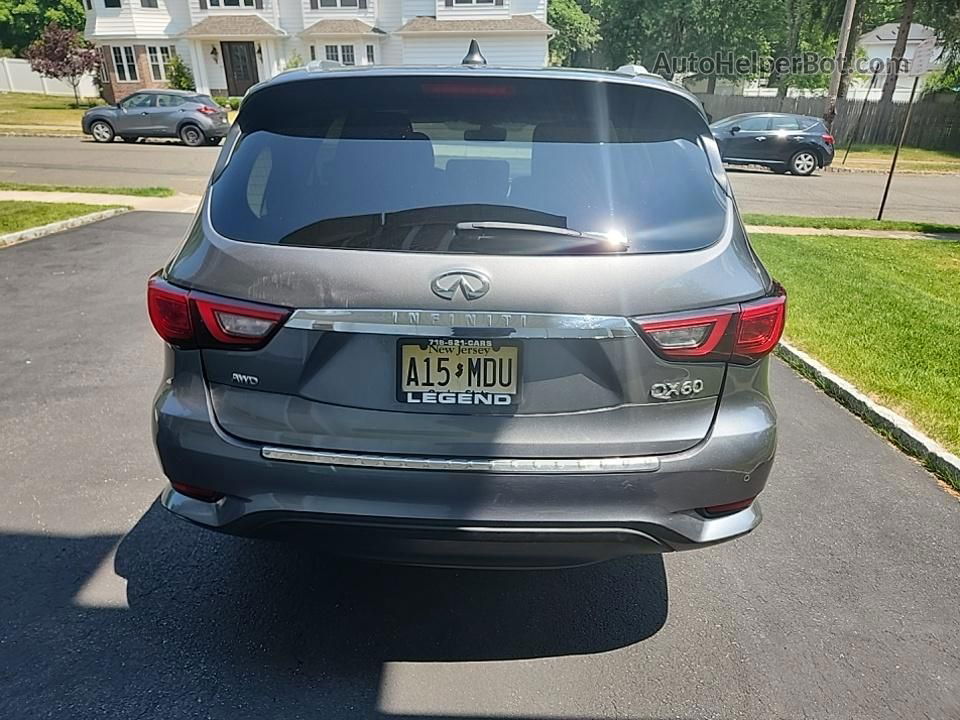 2020 Infiniti Qx60 Luxe Gray vin: 5N1DL0MM0LC513530