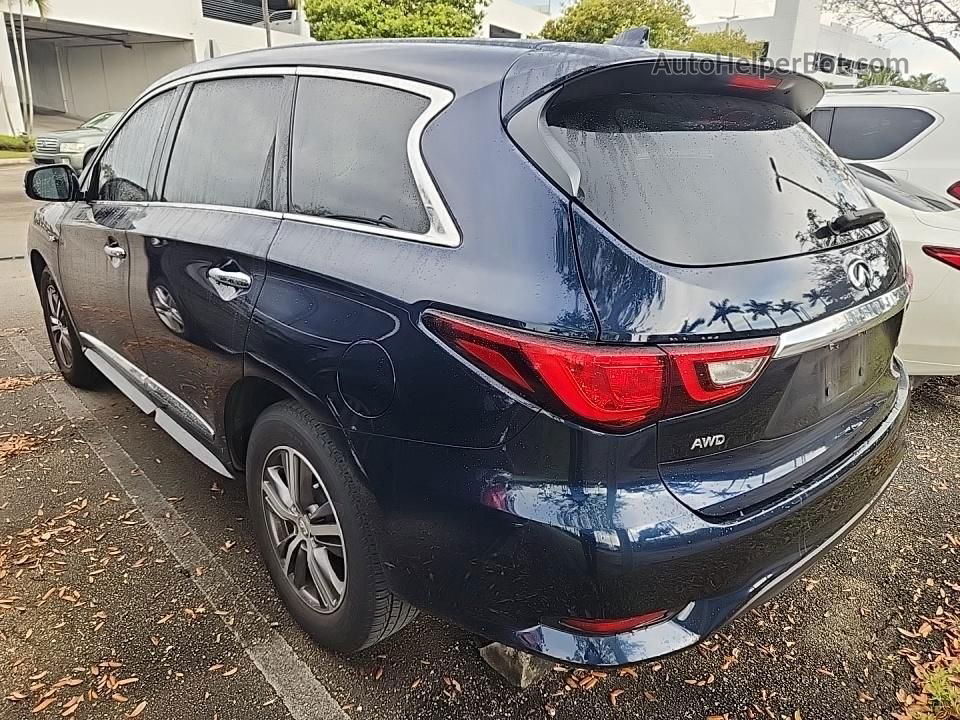 2020 Infiniti Qx60 Luxe/pure/special Edition Blue vin: 5N1DL0MM0LC516038