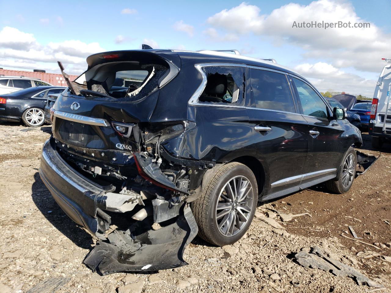 2020 Infiniti Qx60 Luxe Black vin: 5N1DL0MM0LC527993