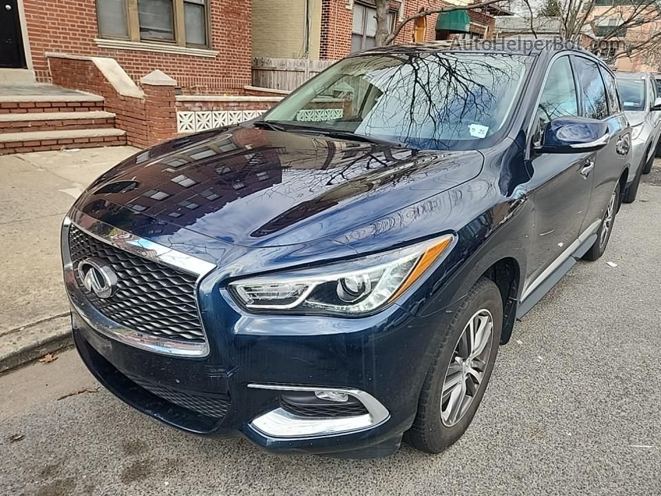 2020 Infiniti Qx60 Luxe/pure/special Edition Синий vin: 5N1DL0MM0LC538301