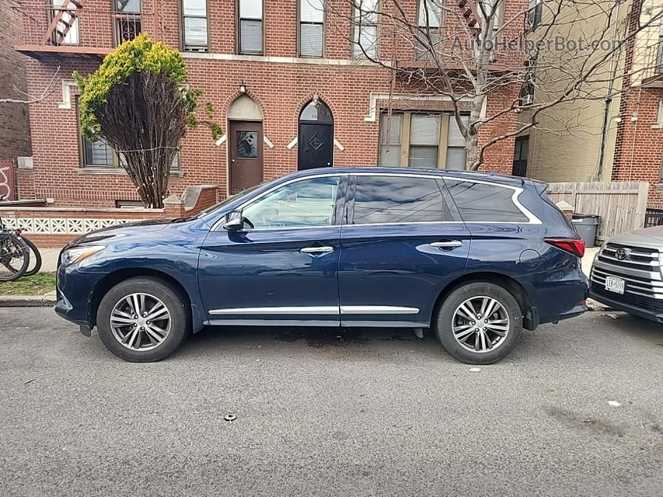 2020 Infiniti Qx60 Luxe/pure/special Edition Blue vin: 5N1DL0MM0LC538301