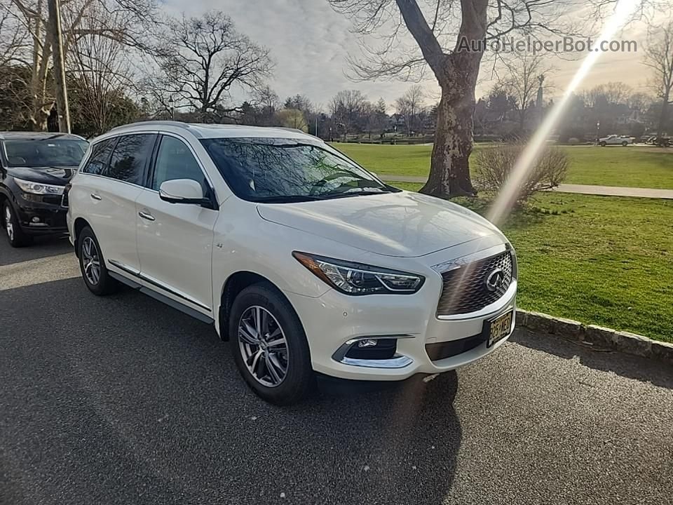 2020 Infiniti Qx60 Luxe/pure/special Edition White vin: 5N1DL0MM0LC539285