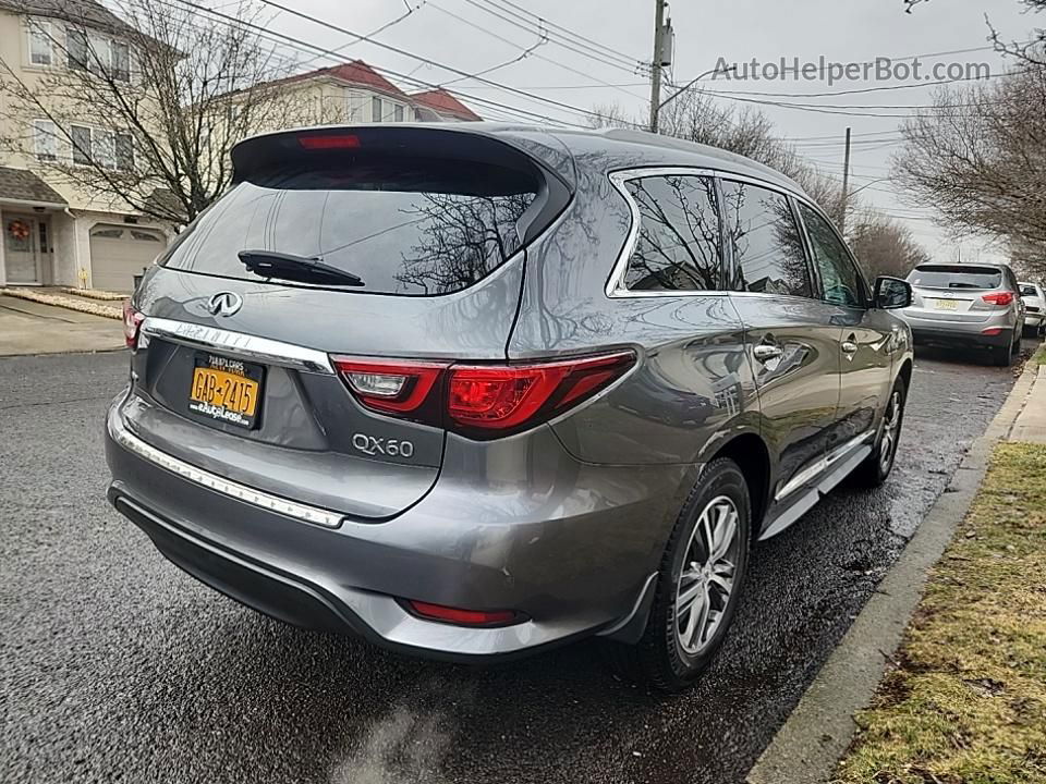 2020 Infiniti Qx60 Luxe/pure/special Edition Gray vin: 5N1DL0MM0LC544177