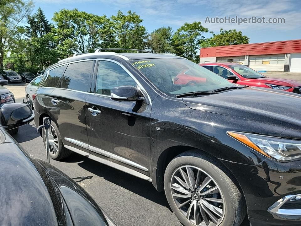 2020 Infiniti Qx60 Luxe/pure/special Edition Black vin: 5N1DL0MM0LC547144