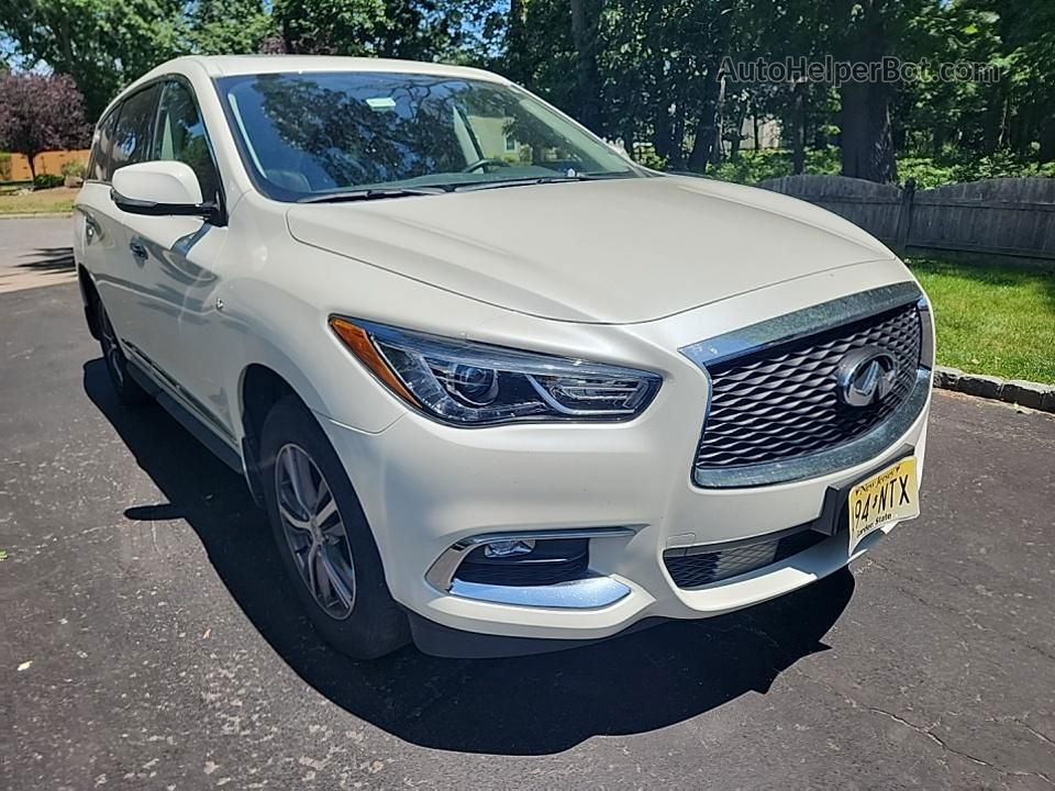 2020 Infiniti Qx60 Luxe/pure/special Edition White vin: 5N1DL0MM0LC547225