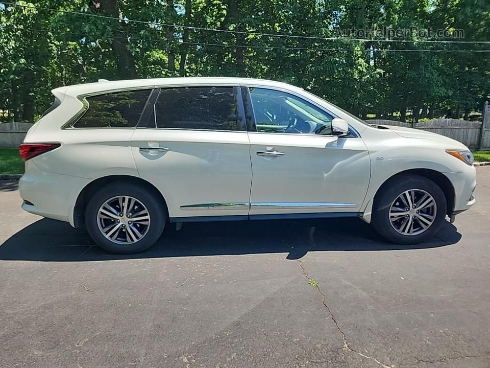 2020 Infiniti Qx60 Luxe/pure/special Edition White vin: 5N1DL0MM0LC547225