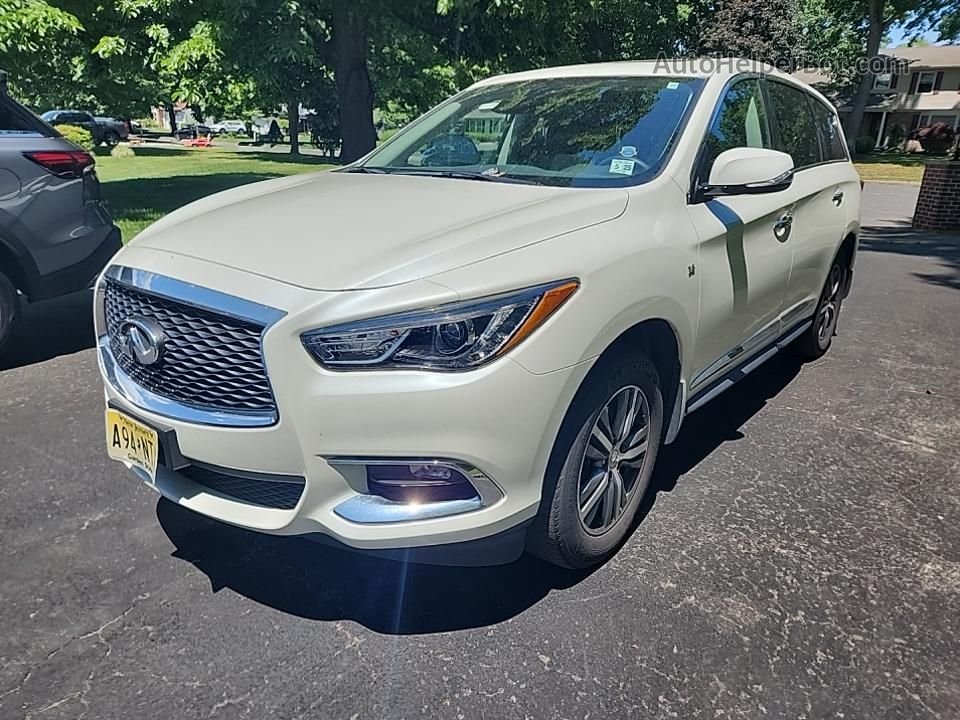 2020 Infiniti Qx60 Luxe/pure/special Edition White vin: 5N1DL0MM0LC547225