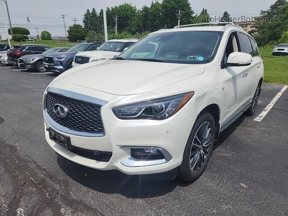 2020 Infiniti Qx60 Luxe/pure/special Edition White vin: 5N1DL0MM0LC547502