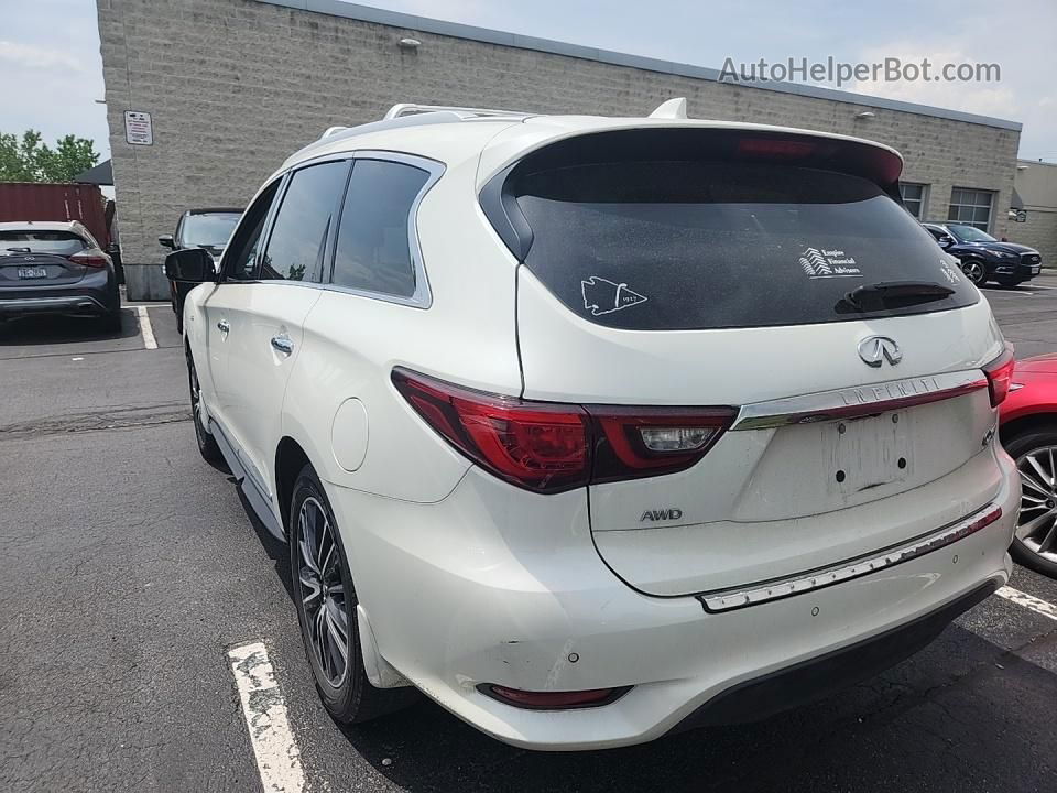 2020 Infiniti Qx60 Luxe/pure/special Edition White vin: 5N1DL0MM0LC547502