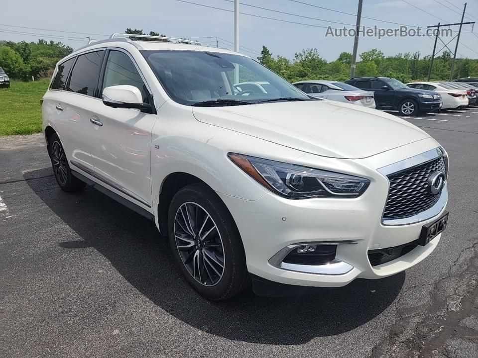 2020 Infiniti Qx60 Luxe/pure/special Edition White vin: 5N1DL0MM0LC547502