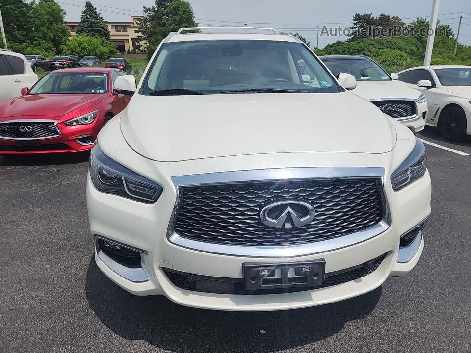 2020 Infiniti Qx60 Luxe/pure/special Edition White vin: 5N1DL0MM0LC547502