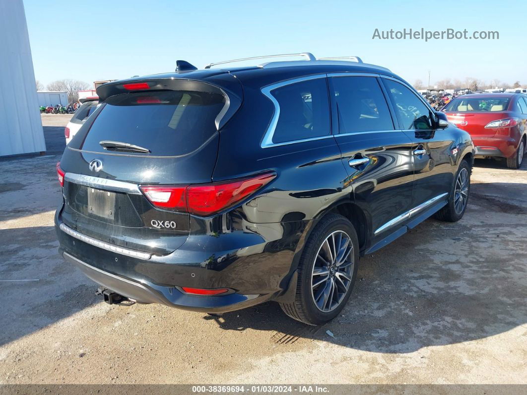 2017 Infiniti Qx60   Black vin: 5N1DL0MM1HC504584