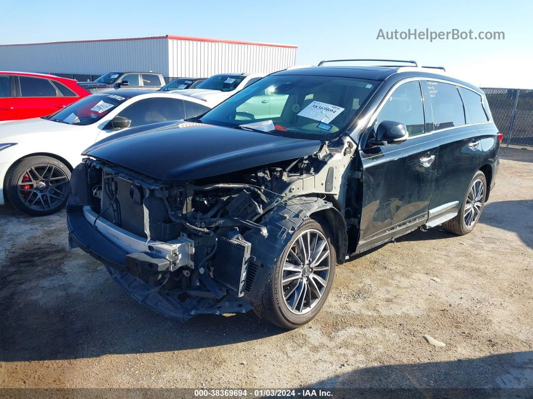 2017 Infiniti Qx60   Black vin: 5N1DL0MM1HC504584