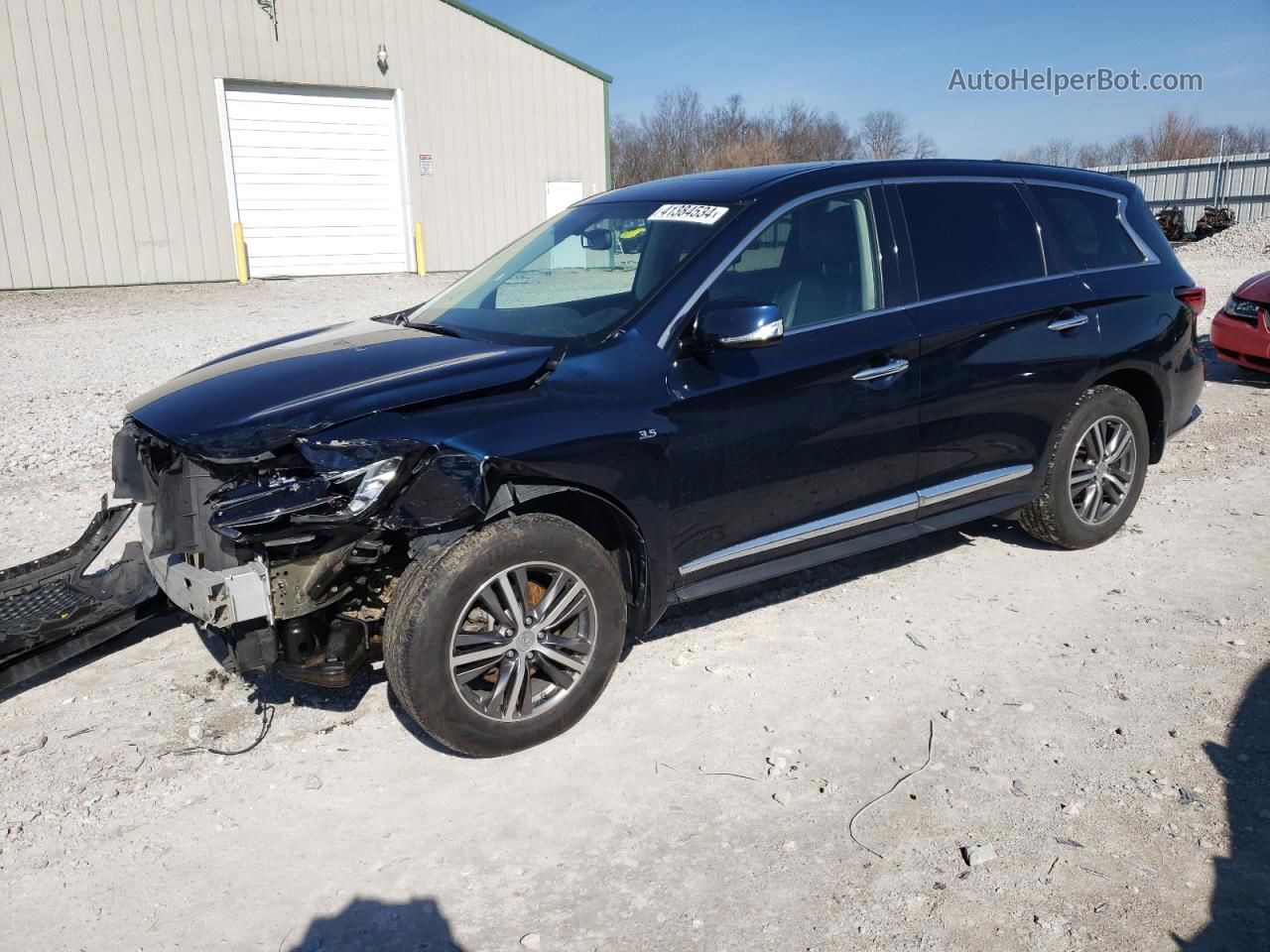 2017 Infiniti Qx60  Blue vin: 5N1DL0MM1HC506688