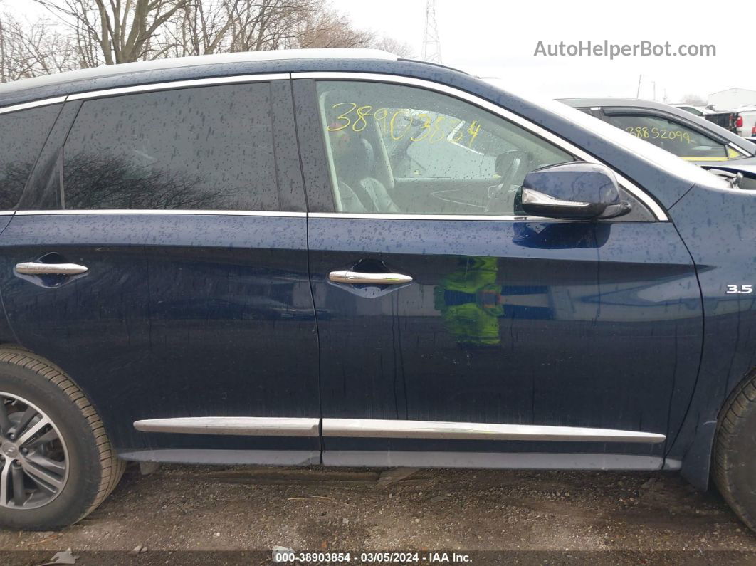 2017 Infiniti Qx60   Dark Blue vin: 5N1DL0MM1HC512264