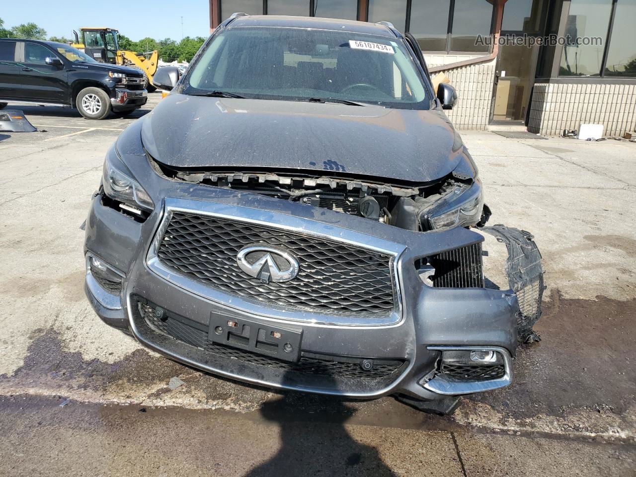 2017 Infiniti Qx60  Gray vin: 5N1DL0MM1HC514757