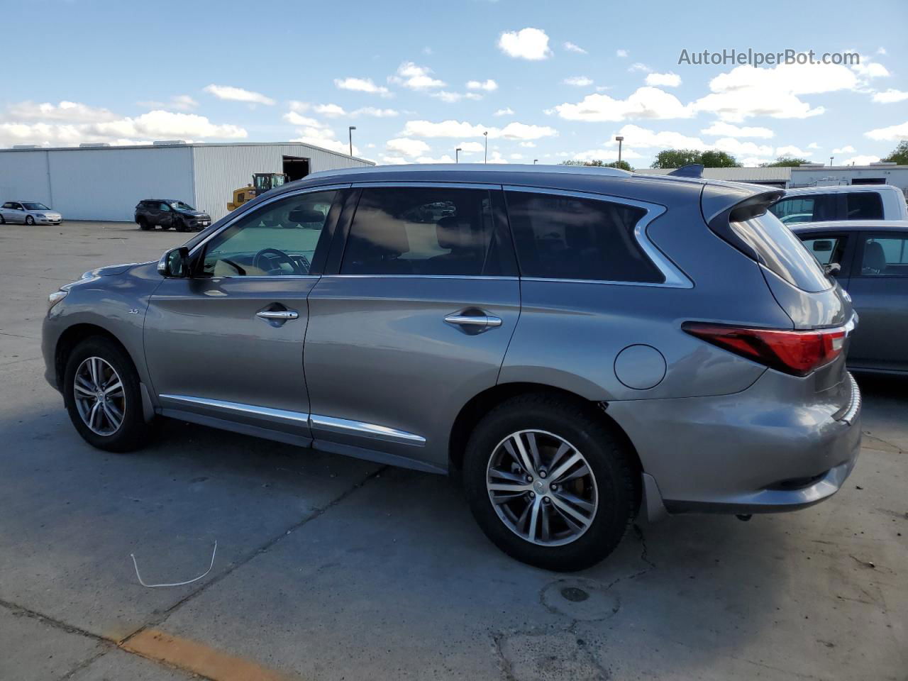 2017 Infiniti Qx60  Gray vin: 5N1DL0MM1HC526942