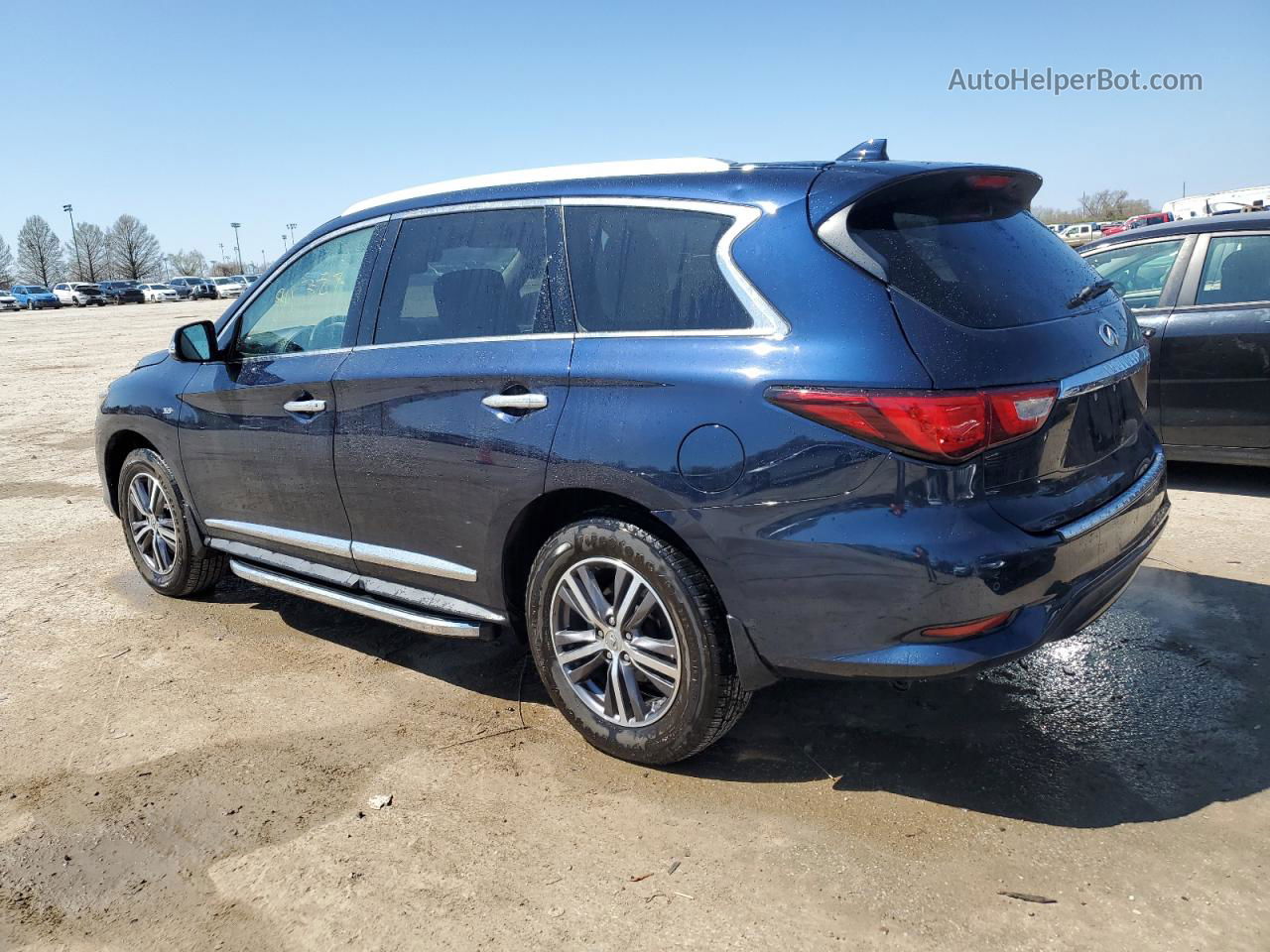 2017 Infiniti Qx60  Синий vin: 5N1DL0MM1HC528853