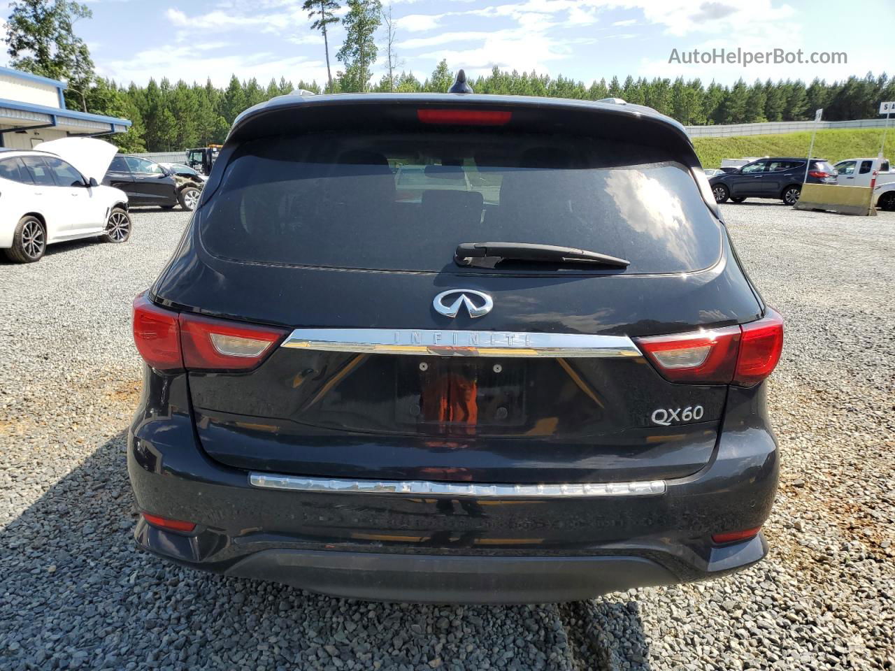 2017 Infiniti Qx60  Черный vin: 5N1DL0MM1HC530845